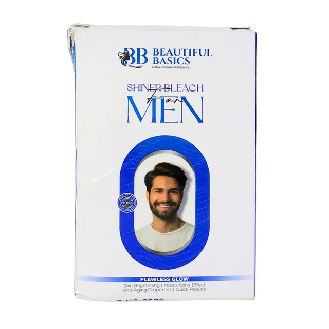 Men's Skin Brightening Bleach Cream Kit – Quick Natural Glow