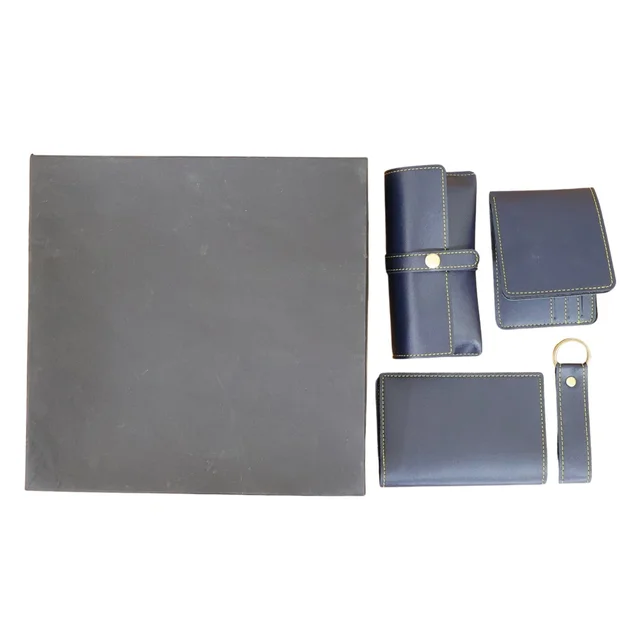 Men's Wallet Gift Set – Complete 4-in-1 Leather Combo for Men