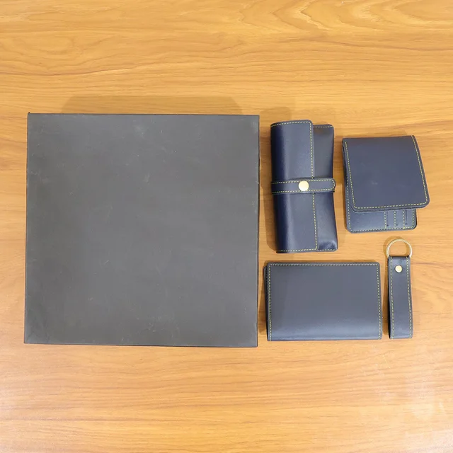 Men's Wallet Gift Set – Complete 4-in-1 Leather Combo for Men