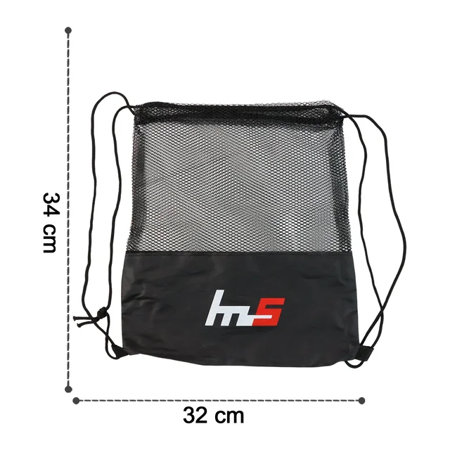 Mesh Drawstring Gym Sack – Breathable Sports Backpack for Workouts