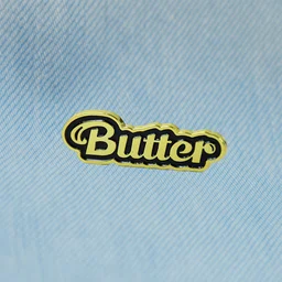 Metal Badge Pin – Stylish Single Piece with Random Design