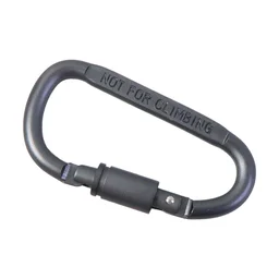 Metal Carabiner Hook with Screw Lock – Secure Heavy-Duty Utility