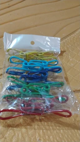 Metal Clothes Pins Clips – Durable Multi-Function Set of 5