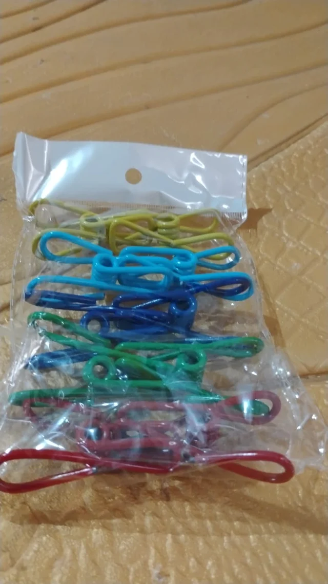 Metal Clothes Pins Clips – Durable Multi-Function Set of 5