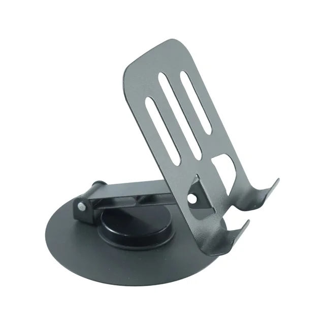 Metal Foldable Mobile Stand 360 Degree Rotating Adjustable Holder (1 Pc)