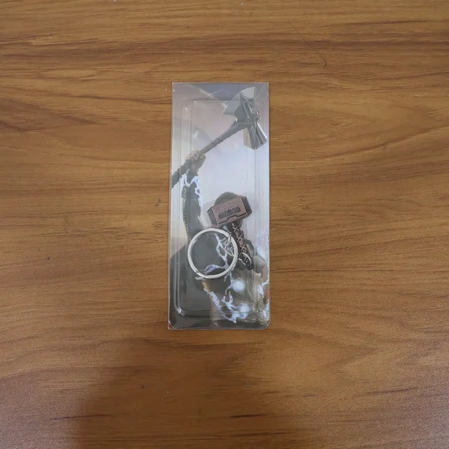 Metal Hammer Keychain – Durable Zinc Alloy Mini Keyring