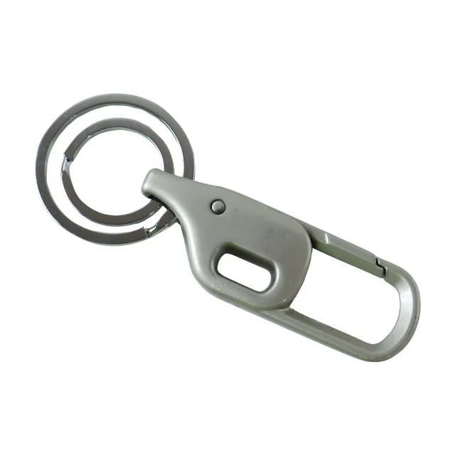 Metal Key Holder – Heavy Duty Carabiner Style Keychain for Secure Keys
