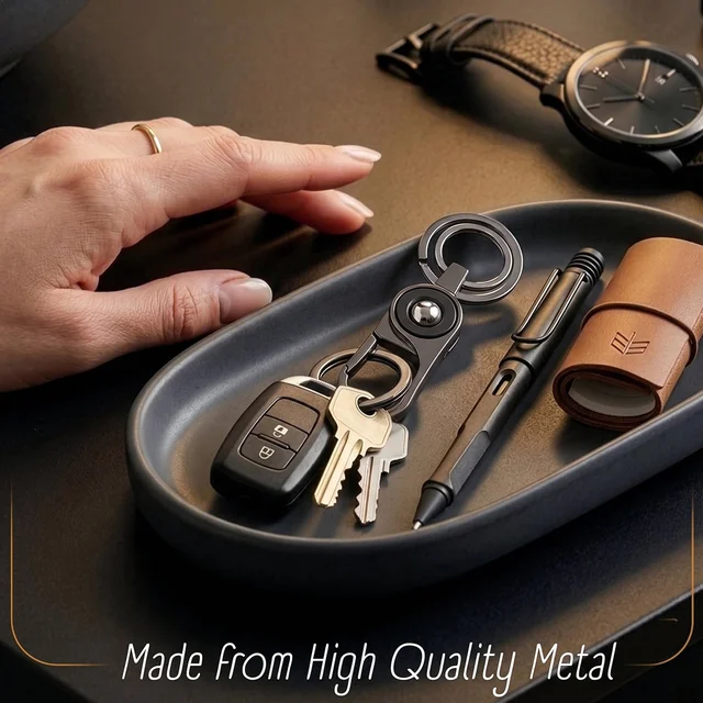 Metal Key Holder – Secure & Stylish Carabiner Clip for Keys
