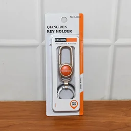 Metal Keychain Carabiner Clip – Durable Key Holder with Dual Rings