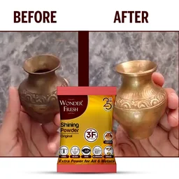 Metal Polishing Powder – Multi-Metal Cleaner & Shine | Wonder Fresh