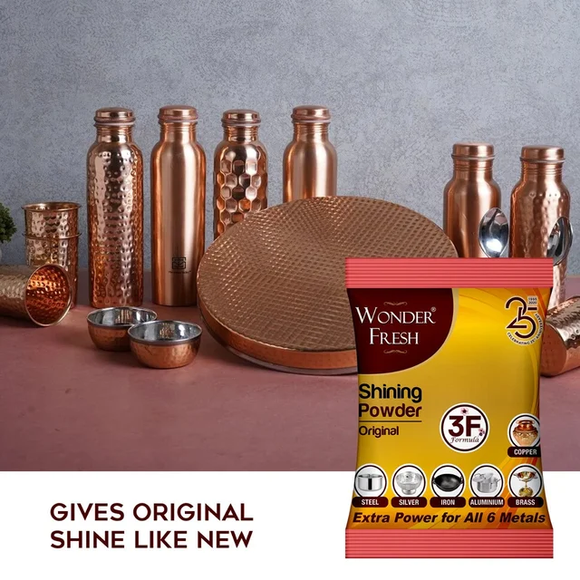 Metal Polishing Powder – Multi-Metal Cleaner & Shine | Wonder Fresh