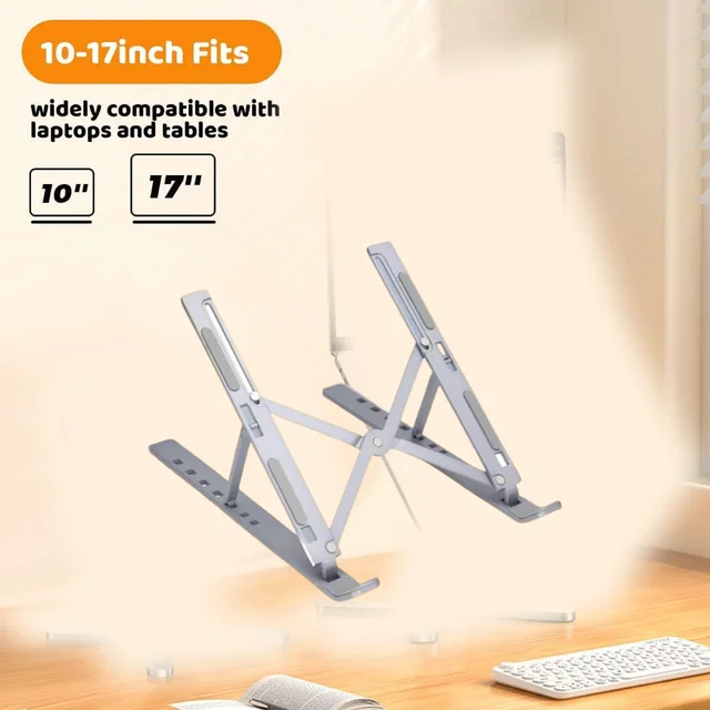 Metal Portable Laptop Stand – 7 Adjustable Angles | Gambit