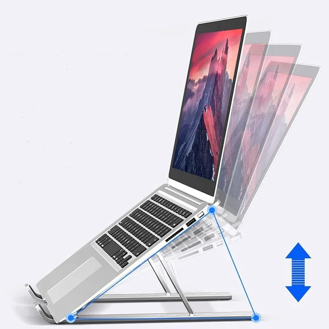 Metal Portable Laptop Stand – 7 Adjustable Angles | Gambit
