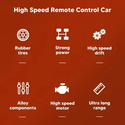 Metal RC Supercar – High-Speed Remote Control Racing Car