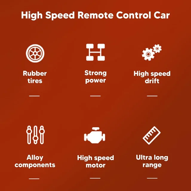 Metal RC Supercar – High-Speed Remote Control Racing Car