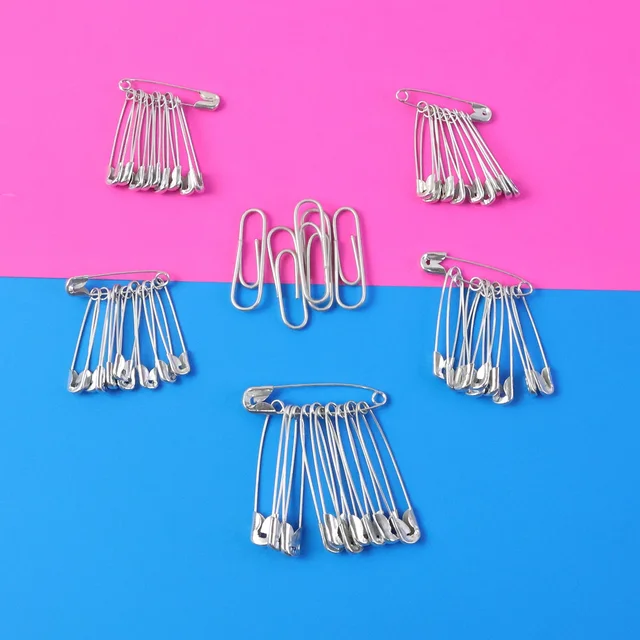 Metal Safety Pin Set – Durable Multipurpose Tailoring & Repair Kit