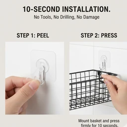 Metal Shower Caddy – Durable 5-Pc Bathroom Organizer Combo