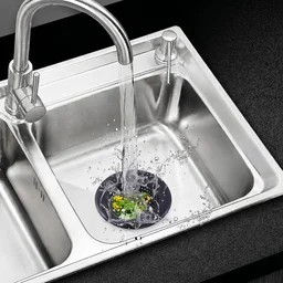Metal Sink Drain Mesh Strainer Filter Basket Food Catcher for Kitchen (1 Pc)
