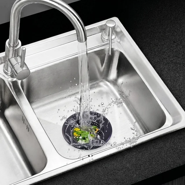Metal Sink Drain Mesh Strainer Filter Basket Food Catcher for Kitchen (1 Pc)