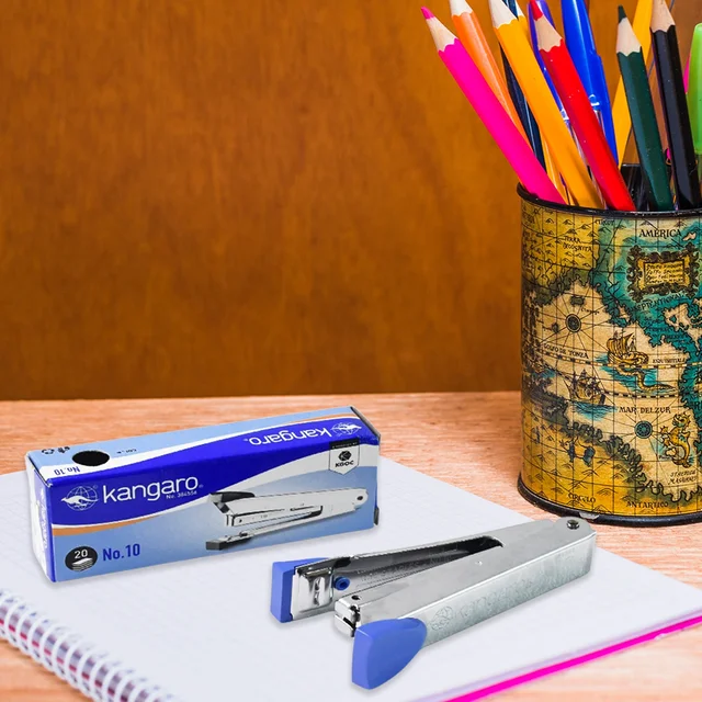 Metal Stapler No.10 – Compact, Durable Paper Binder for 20 Sheets