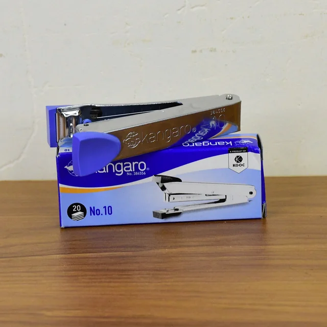Metal Stapler No.10 – Compact, Durable Paper Binder for 20 Sheets
