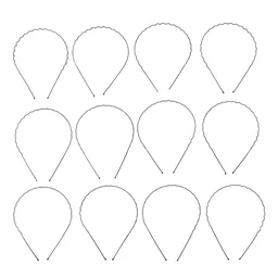 Metal Wave Hair Bands – Durable Flexible Headbands for Men & Women
