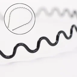 Metal Wave Hair Bands – Durable Flexible Headbands for Men & Women