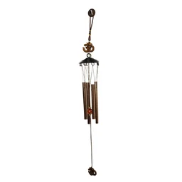 Metal Wind Chime with Om Symbol – Peaceful Spiritual Decor