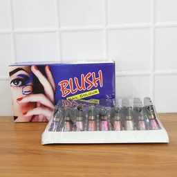 Metallic Mini Nail Polish – 6 ML Quick-Dry Glitter Finish