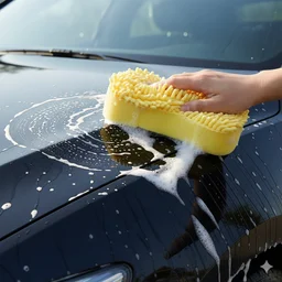 Microfiber Car Washing Sponge – Dual-Surface & Scratch-Free Finish