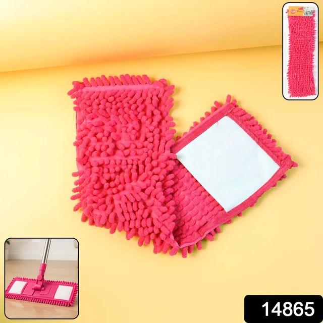 Microfiber Chenille Mop Refill Pad – Super Absorbent & Washable