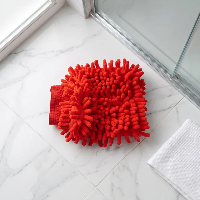 Microfiber Chenille Wash Glove for Bike Cleaning