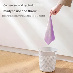 Microfiber Cleaning Cloth Set – 10 Pcs Multi-Use & Absorbent | Velvet Wipe