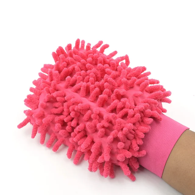 Microfiber Cleaning Glove – Double-Sided, Multi-Surface | Velvet Wipe