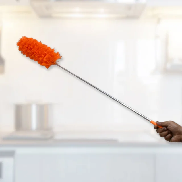 Microfiber Duster – Extendable & Washable Cleaning Tool | Velvet Wipe