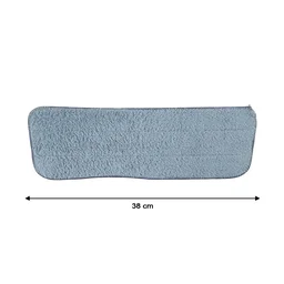 Microfiber Flat Mop Replacement Pad – Durable & Reusable 38x12cm