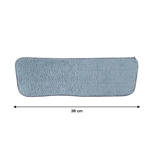 Microfiber Flat Mop Replacement Pad – Durable & Reusable 38x12cm