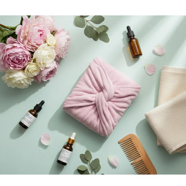 Microfiber Hair Drying Towel – Super Absorbent & Quick Dry | VelvaBloom