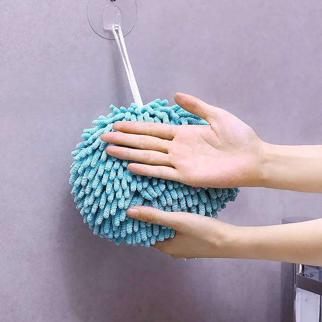 Microfiber Hanging Hand Towel – Super Absorbent & Quick Dry | Velvet Wipe