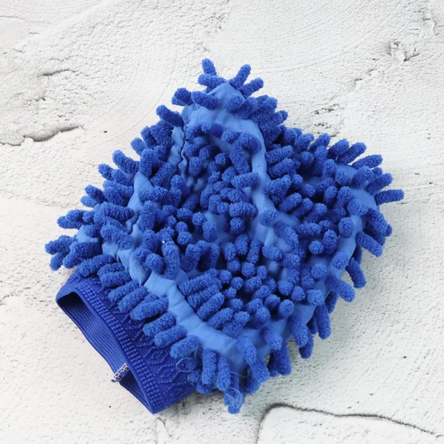 Microfiber Wash Mitt – Super Absorbent, Scratch-Safe Cleaning Glove
