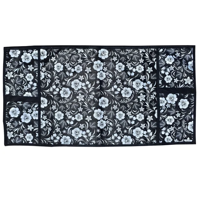Microwave Oven Cover – Dust Protection with Utility Pockets | Tidy Table