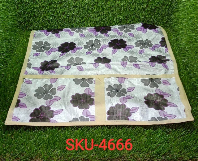 Microwave Oven Cover – Dust Protection with Utility Pockets | Tidy Table