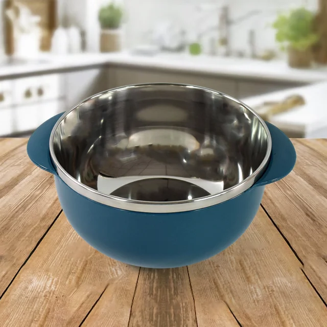 Microwave-Safe Serving Bowl Set – Durable 3-Piece Nestable Bowls