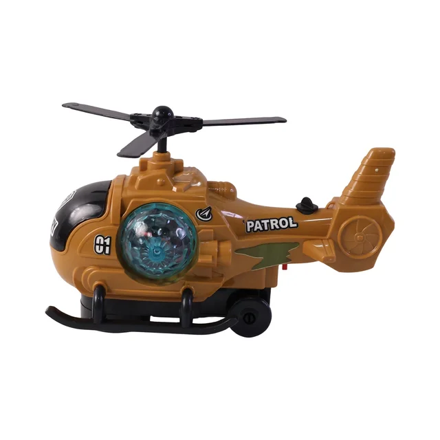 Military Spray Helicopter Toy – Lights, Music & Mist for Kids