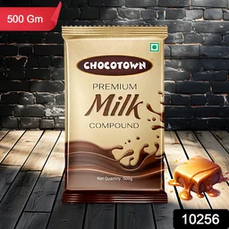 Milk Chocolate Compound Slab – Premium 500gm for Baking | Chocotown