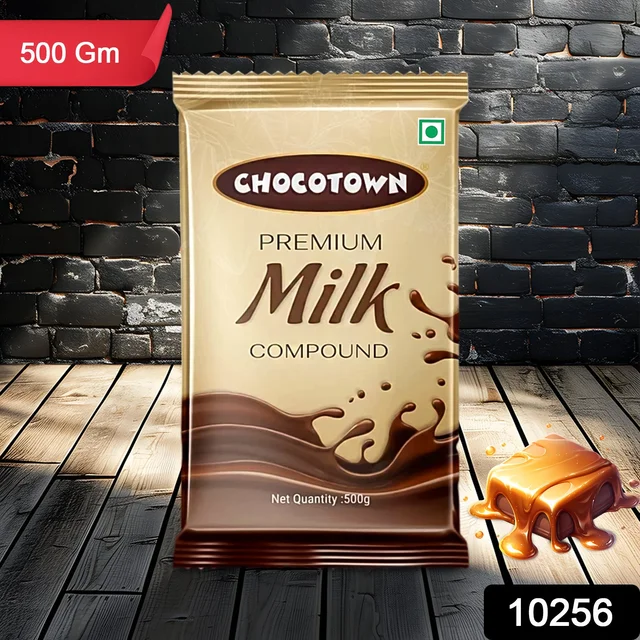 Milk Chocolate Compound Slab – Premium 500gm for Baking | Chocotown