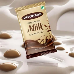 Milk Chocolate Compound Slab – Premium 500gm for Baking | Chocotown