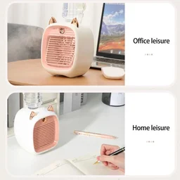Mini Air Cooler Fan – Portable cooling & mist humidification