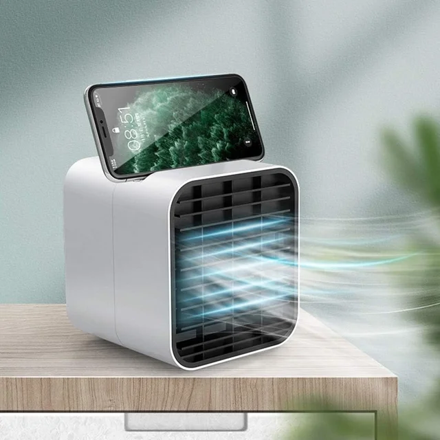 Mini Air Cooler Fan – Portable Water Cooling for Personal Comfort