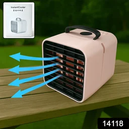 Mini Air Cooler Fan – Portable Water Cooling for Personal Comfort